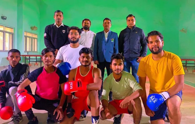 लखनऊ: भाषा विश्वविद्यालय में ऑल इंडिया विश्वविद्यालय बॉक्सिंग प्रतियोगिता के लिए टीम गठित