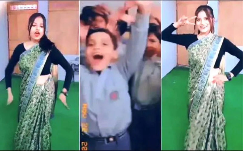 Video: भोजपुरी गाने पर टीचर ने लगाए ऐसे ठुमके, देखते रह गए बच्चे, भड़के यूजर्स