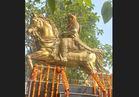 बरेली: महाराणा प्रताप की मूर्ति का मुख्यमंत्री ने किया लोकार्पण