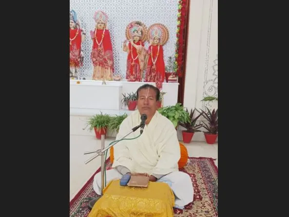 बरेली: आनंद आश्रम में किया गया लक्ष्मण प्रसंग का वर्णन