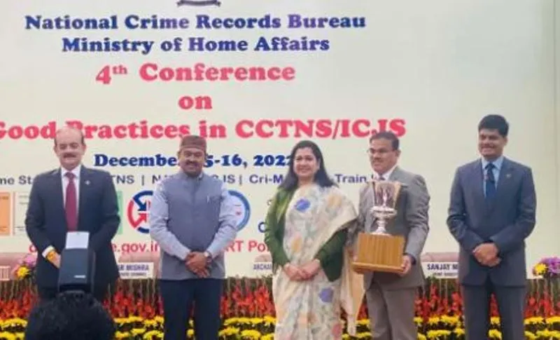 CCTNS के जरिए अपराधों की रोकथाम में मध्य प्रदेश को मिला दूसरा स्थान 
