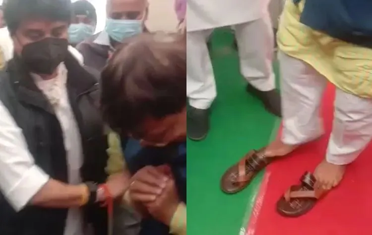 मध्य प्रदेश: ऊर्जा मंत्री ने 66 दिन बाद पहनी चप्पलें, सड़क मरम्मत नहीं होने से थे नाराज