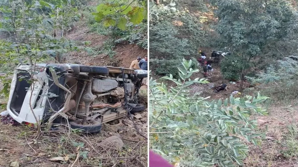 छत्तीसगढ़: रायगढ़ में गहरी खाई में गिरी कार, चार की मौत