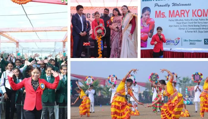 Etawah में अंतर्राष्ट्रीय मुक्केबाज मेरीकॉम बोली- जीवन में अनुशासन और जीतने की भूख ही आपको चैंपियन बनायेगी