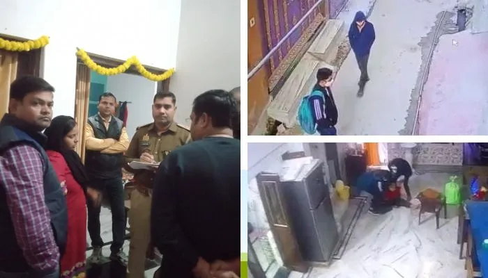 Farrukhabad: गिफ्ट देने के बहाने लूट के इरादे से घर में घुसे बदमाश, महिला की चेन तोड़कर भागे, CCTV में घटना कैद 