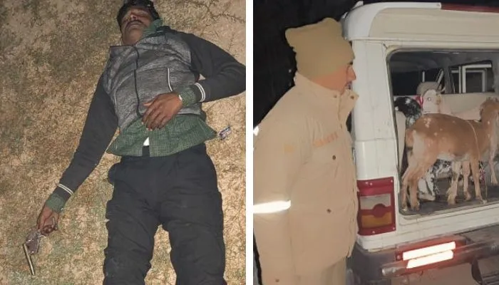 Fatehpur News : पुलिस-बदमाशों के बीच मुठभेड़ में चार घायल, अंधेरे का फायदा उठाकर चार फरार