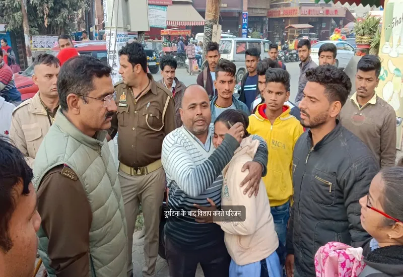 मुरादाबाद में दर्दनाक सड़क हादसा, ट्रक की चपेट में आने से स्कूटी सवार मां-बेटी की मौत 