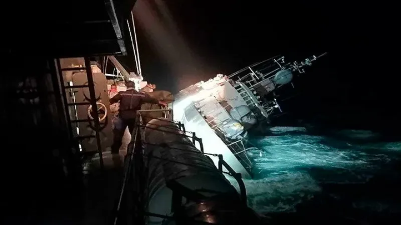 थाईलैंड में भीषण तूफान के कारण नौसैनिक जहाज डूबा, लापता 31 की तलाश में जुटी नौसेना