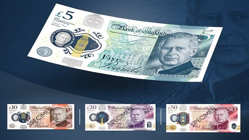  ब्रिटेन के बैंक नोटों पर होगी महाराजा चार्ल्स तृतीय की तस्वीर, बैंक ऑफ इंग्लैंड ने जताया गर्व