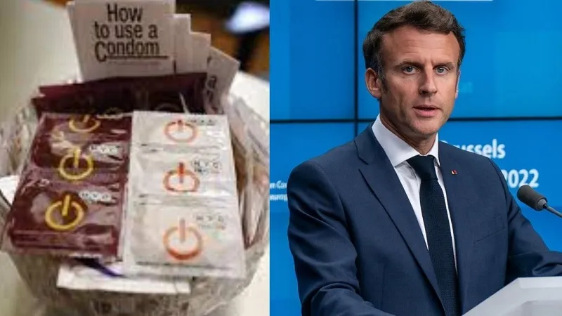 नए साल से फ्रांस में फ्री मिलेंगे कंडोम, STD बनी वजह, राष्ट्रपति Macron ने किया ऐलान