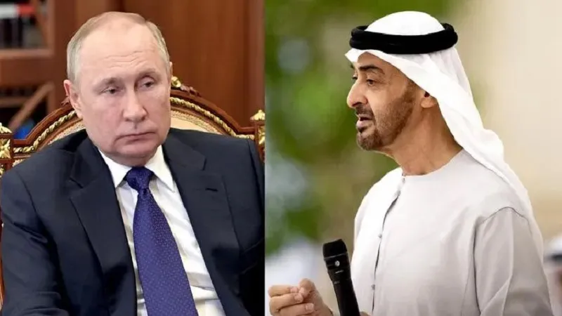 रूस और यूएई के राष्ट्रपतियों ने की द्विपक्षीय सहयोग पर चर्चा 