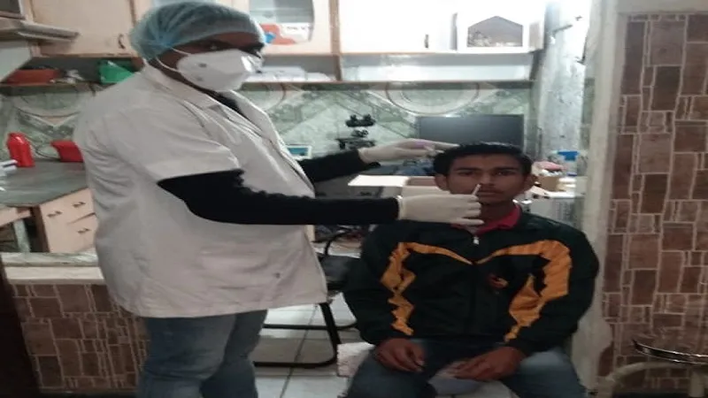 मुरादाबाद: मुख्यमंत्री आरोग्य मेले में मरीजों को मिला इलाज, ठंड का रहा असर