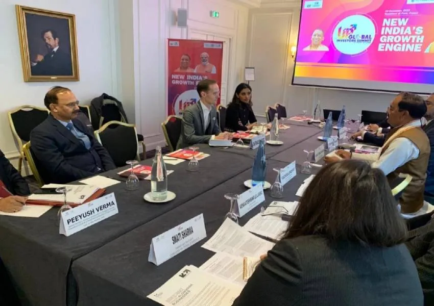 फ्रांस के निवेशक UP में कृषि और नवीकरणीय ऊर्जा क्षेत्र में निवेश के इच्छुक 