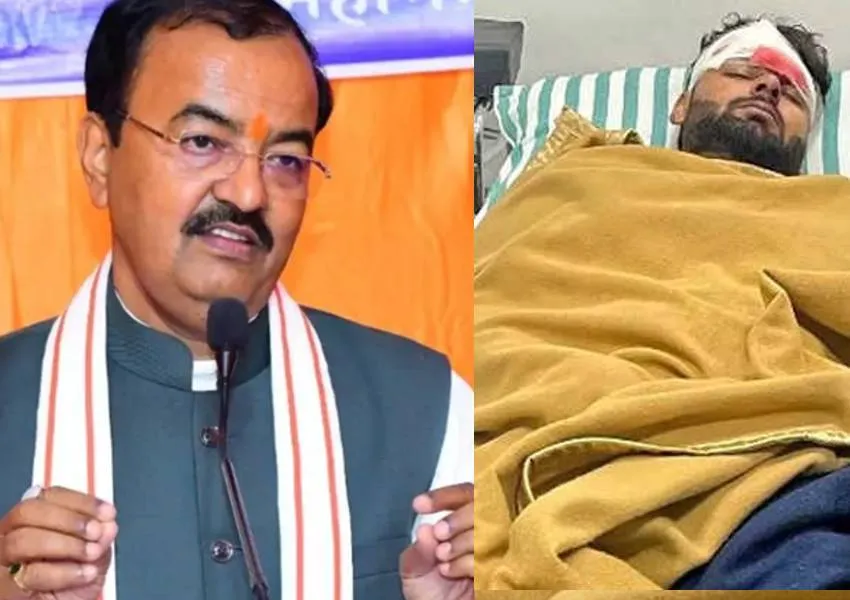 UP: डिप्टी सीएम केशव मौर्य ने ऋषभ पंत के शीघ्र स्वस्थ होने की कामना