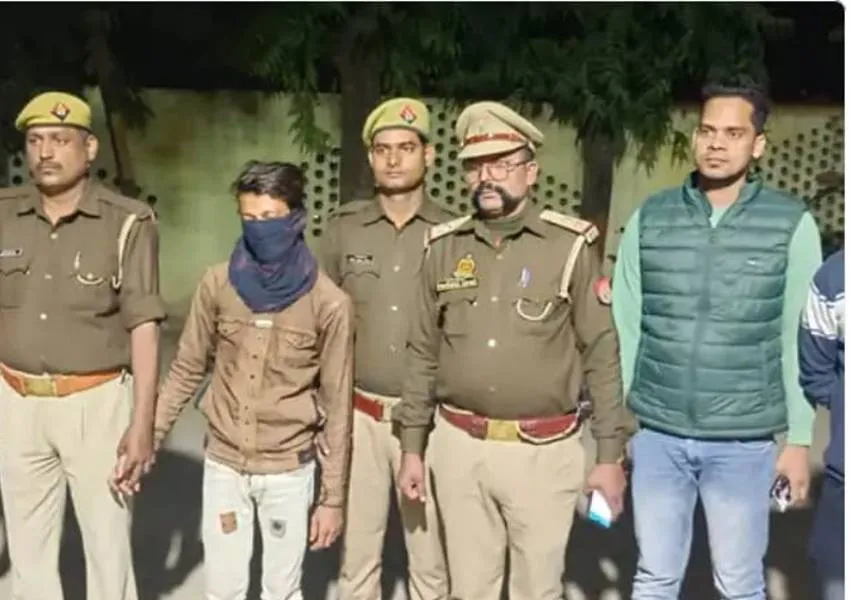 बहराइच: अधिवक्ता पर फायर करने वाले युवक को पुलिस ने दबोचा, भारी मात्रा में चोरी का सामान बरामद