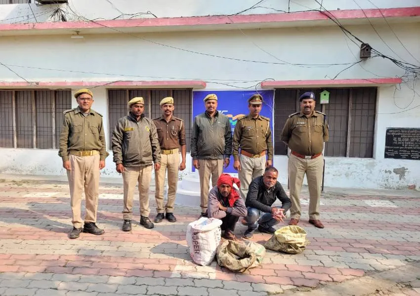 बहराइच: दुर्लभ प्रजाति के कछुओं के साथ दो तस्कर गिरफ्तार