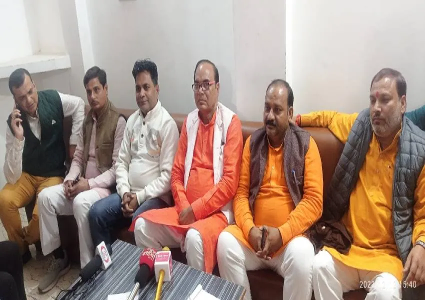 भाजपा सरकार में गुंडा-माफिया की जगह जेल में है: हौसला प्रसाद पाठक