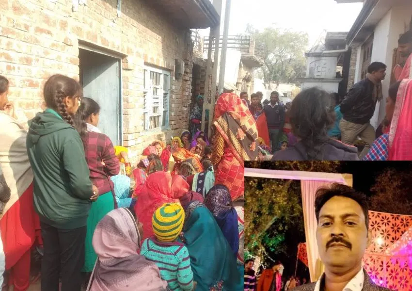 बाराबंकी: खून से लथपथ मिला किसान का शव, सुसाइड नोट और पिस्टल बरामद