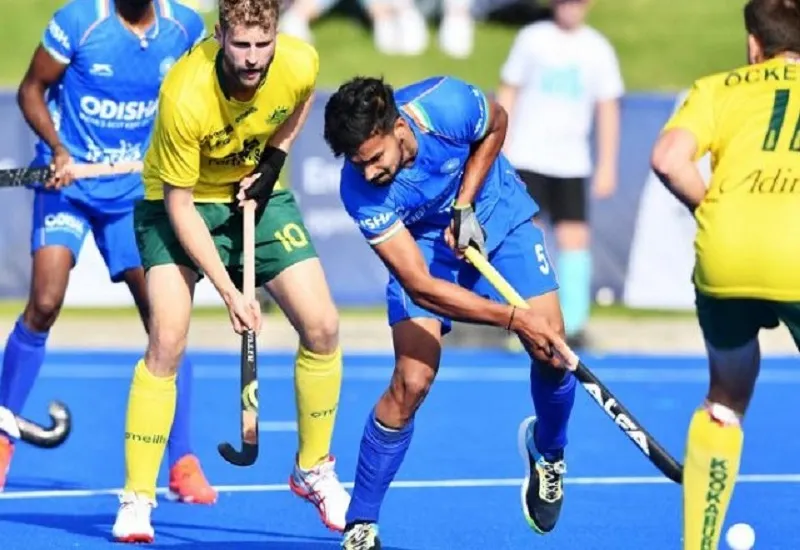 IND vs AUS Hockey Match : पांचवें हॉकी टेस्ट में ऑस्ट्रेलिया से 4-5 से हारा भारत, श्रृंखला 1-4 से गंवाई 