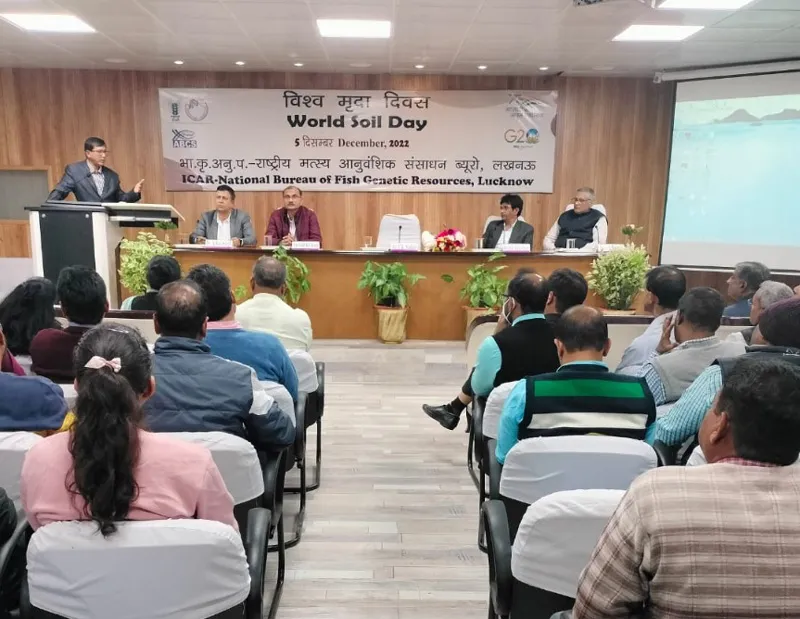 भारतीय कृषि अनुसंधान परिषद-राष्ट्रीय मत्स्य आनुवंशिक संसाधन ब्यूरो में मनाया गया 'विश्व मृदा दिवस'