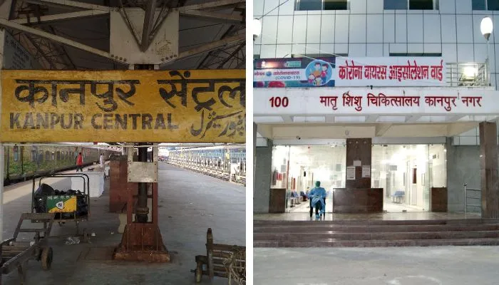 कोविड को लेकर Kanpur के बस अड्डे, रेलवे स्टेशन और एयरपोर्ट पर चेकिंग शुरू, बाहर से आने वालों की जा रही निगरानी