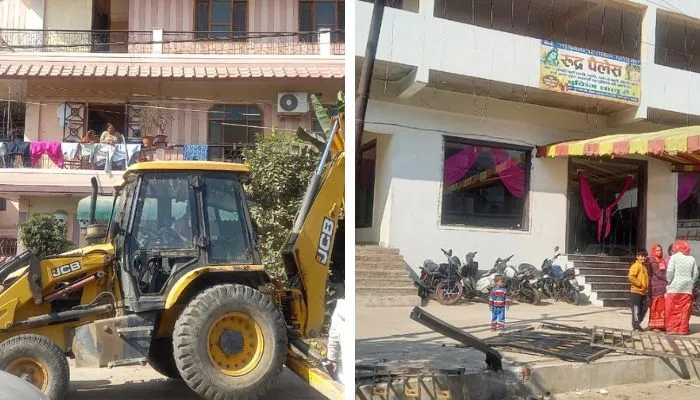 Kanpur News : Nagar Nigam की टीम ने विरोध के बीच हटवाया अतिक्रमण, अधिकारी बोले- लगातार मिल रही थी शिकायतें