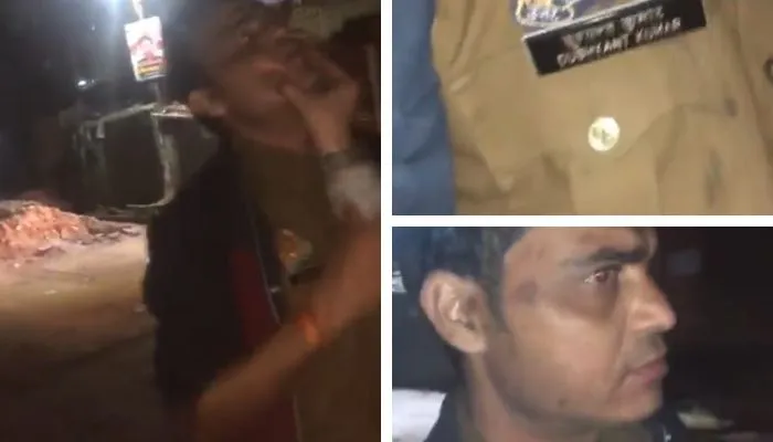 चौथी बार पिटी कानपुर कमिश्नरेट पुलिस, चमनगंज में अपराधी के गुर्गे ने सिपाही को पीटा, वीडियो वायरल होने के बाद अधिकारी बैकफुट में आए