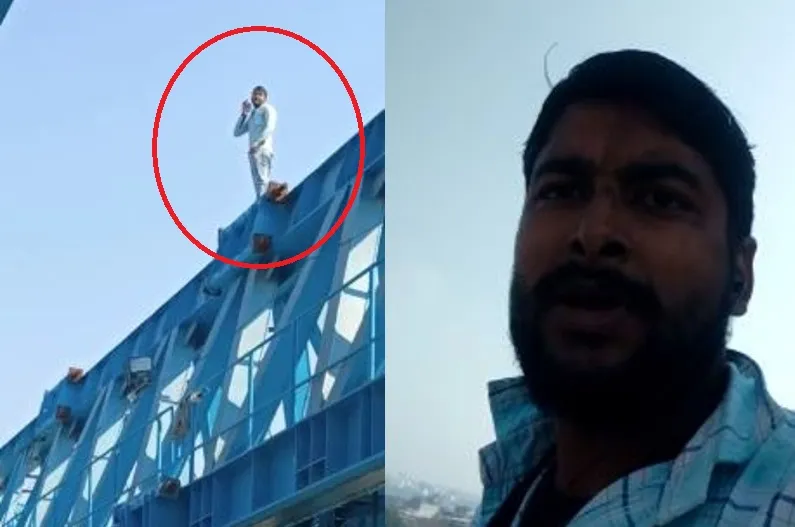मेरठ: चार माह से नहीं मिली मजदूरी तो रैपिड के पुल पर चढ़ा युवक, फेसबुक पर लाइव आकर दी आत्महत्या की धमकी