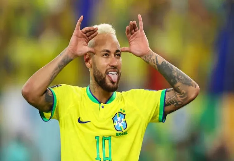 FIFA World Cup Qatar 2022 : नेमार ने की पेले के रिकॉर्ड की बराबरी, पर हार ने उन्हें रुला दिया