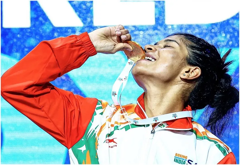 मुक्केबाजी में ऐतिहासिक प्रदर्शन वाले वर्ष 2022 में Nikhat Zareen बनीं रिंग की रानी, स्वर्ण पदकों की लगाई हैट्रिक 