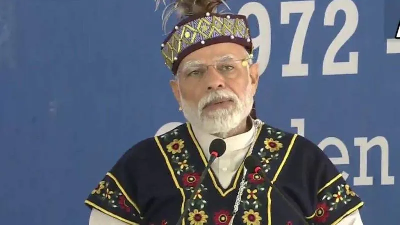 'विवादों का बॉर्डर नहीं विकास का कॉरिडोर, डंके की चोट पर सीमा पर हो रहा निर्माण', मेघालय में गरजे PM मोदी