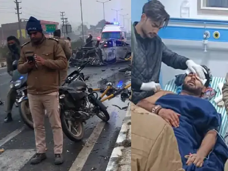 Rishabh Pant Car Accident : डिवाइडर से टकराई कार, पीठ-पैर में गंभीर चोट... सड़क हादसे में घायल हुए क्रिकेटर ऋषभ पंत 