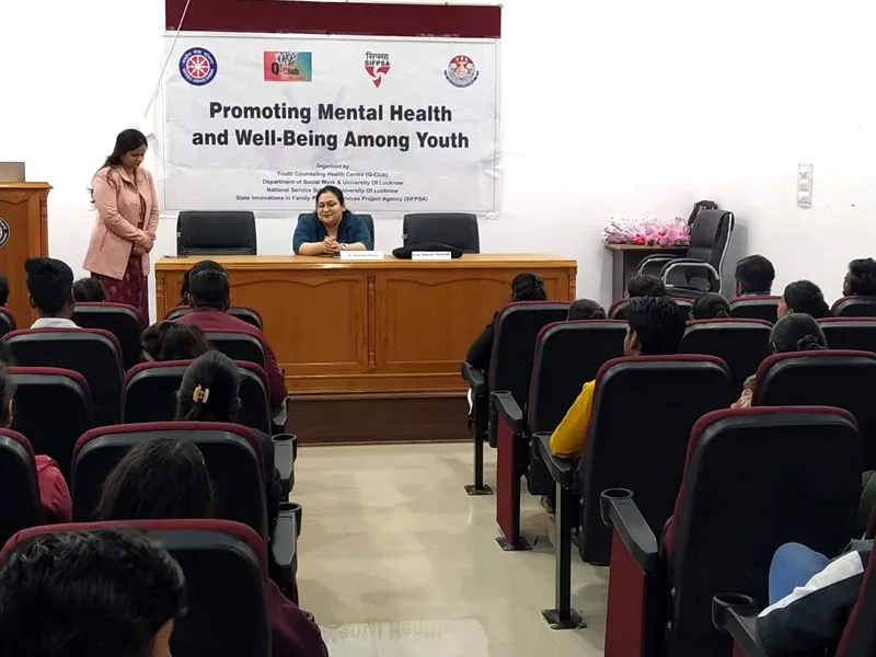 भारत में 100 बच्चों में 13 मानसिक स्वास्थ्य से पीड़ित, 57% लोग जागरूक नहीं, एलयू में डॉ आंकाक्षा ने बढ़ती मृत्यू दर की बताई ये वजह 