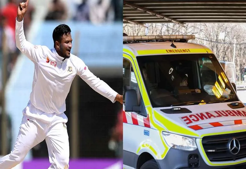 Ind Vs Ban 1st Test : टेस्ट मैच से पहले बांग्लादेश को झटका, कप्तान शाकिब अल हसन को एम्बुलेंस से ले जाया गया अस्पताल
