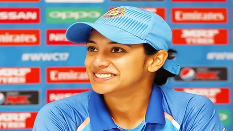 तूफानी प्रदर्शन की वजह से  स्मृति  मंधाना 'प्लेयर ऑफ द मैच', कही ये बड़ी बात 