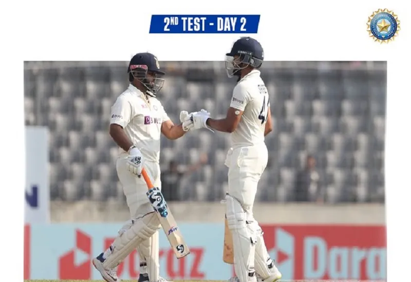 IND vs BAN 2nd Test Day 2 : टीम इंडिया की पहली पारी 314 पर सिमटी,  बांग्लादेश के स्टंप तक बिना विकेट गंवाए सात रन
