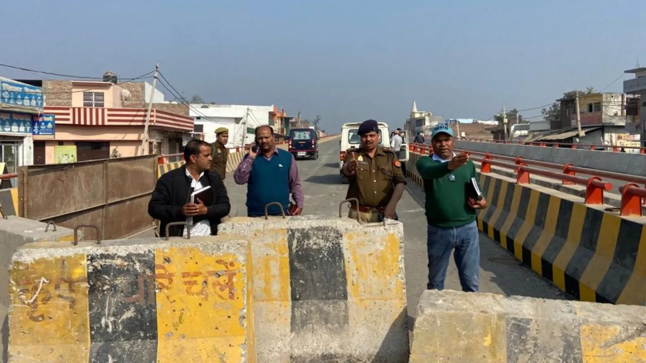 बरेली: आज मध्य रात्रि से चालू हो जाएगा लाल फाटक के निर्माणाधीन पुल पर एक तरफ का यातायात