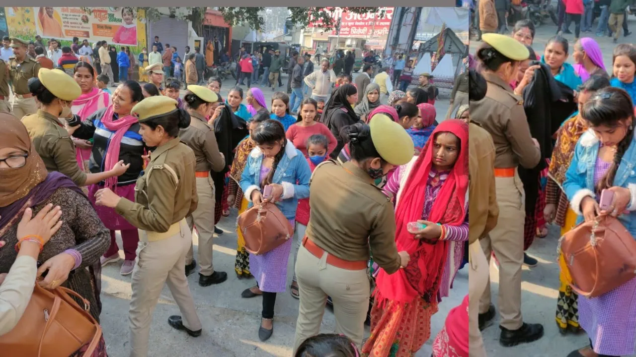 बरेली: CM योगी के कार्यक्रम में काले कपड़ों पर बैन, बुर्का पहनकर आईं महिलाओं को रोका