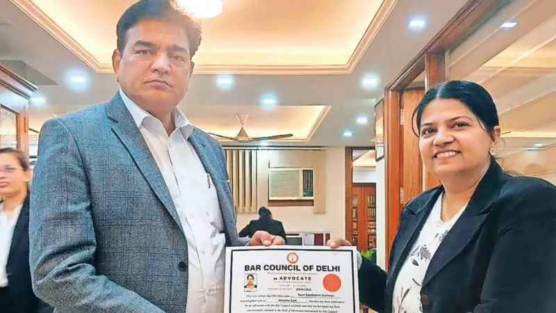 Saudamini Pethe : Bar Council of Delhi में पहली बार रजिस्ट्रेशन कराने वालीं 'Deaf Advocate'
