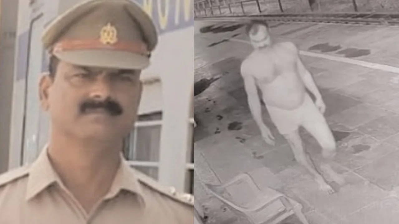 पीलीभीत: पूर्व जीआरपी एसओ का अर्धनग्न वीडियो वायरल, जांच के आदेश