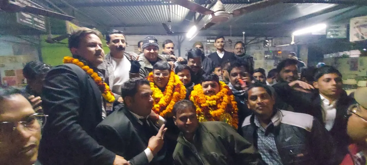 शाहजहांपुर: सेंट्रल बार एसोसिएशन के अध्यक्ष चुने गए राजेश, महासचिव बने सुधीर  