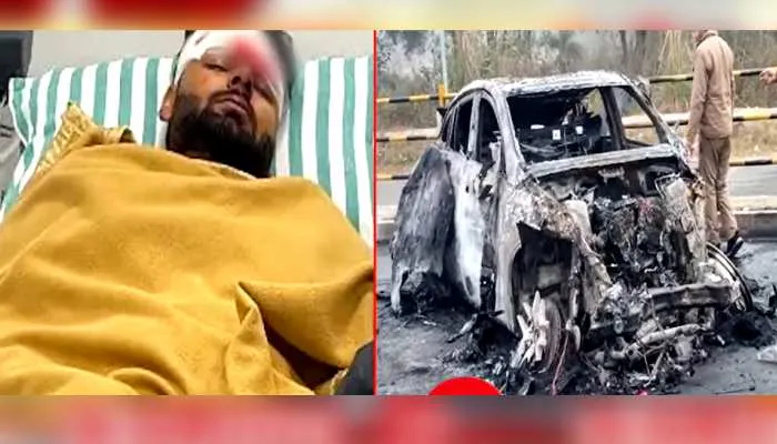 रुड़की: क्रिकेटर ऋषभ पंत की कार दुर्घटनाग्रस्त, डिवाइडर से जा टकराई थी कार 
