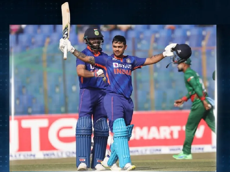 सबसे ज्यादा शतक लगाने में दूसरे नंबर पर पहुंचे किंग कोहली, ईशान ने जड़ा ODI इतिहास का सबसे तेज दोहरा शतक