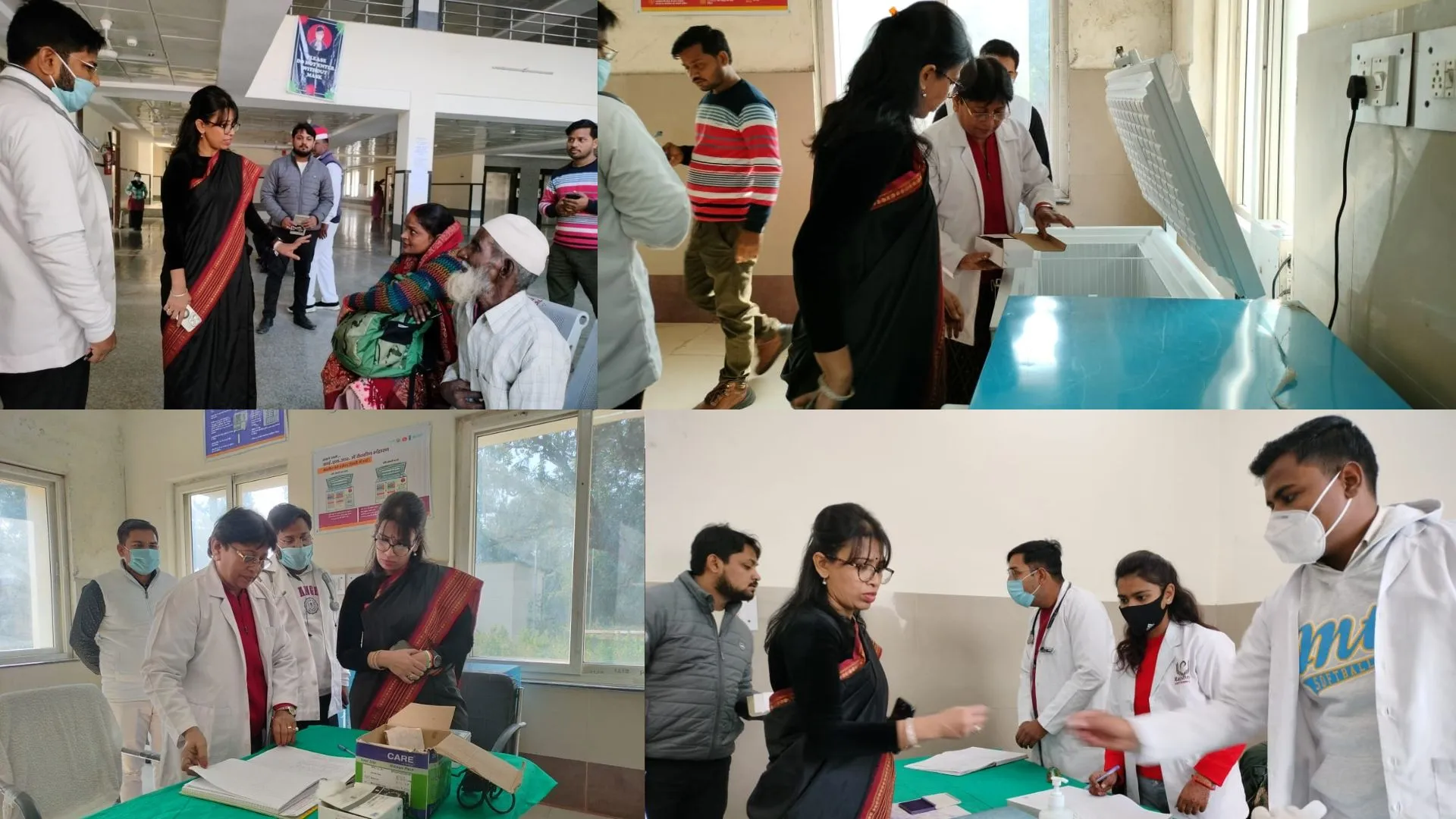 बरेली: मंडलायुक्त संयुक्ता समद्दर का 300 बेड अस्पताल में शुरू हुई चिकित्सा सेवाओं की जांच के लिए आकस्मिक निरीक्षण