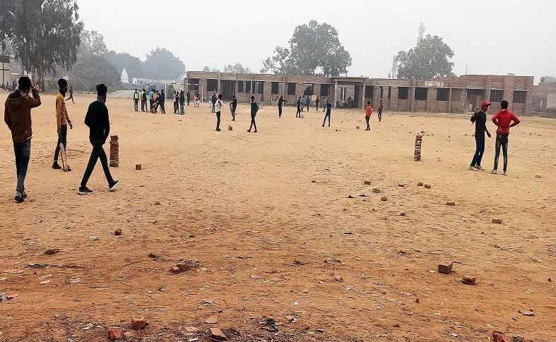 मुरादाबाद : राष्ट्रीय खिलाड़ियों की कर्मस्थली जीआईसी हॉकी का मैदान बदहाल