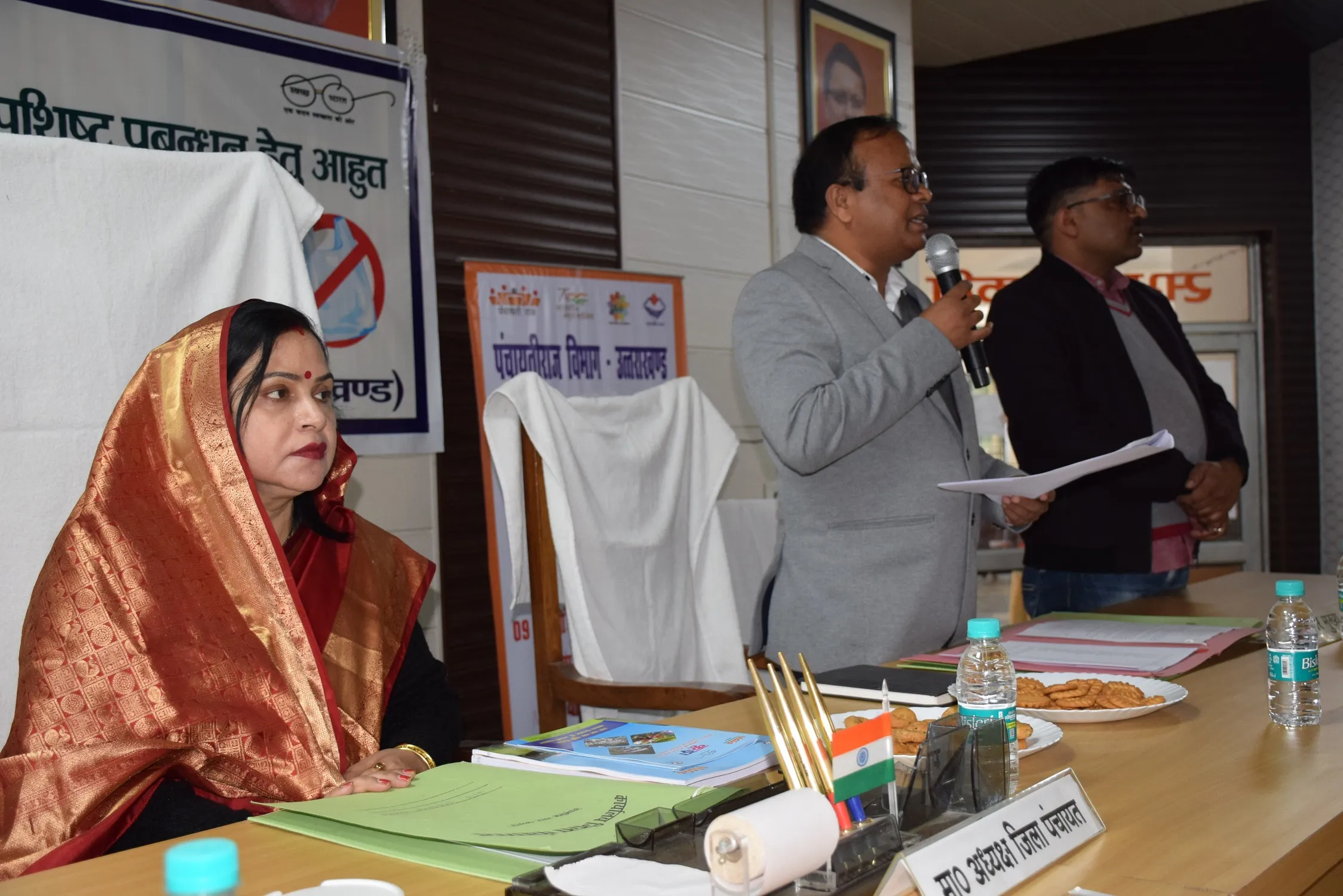 रुद्रपुर: 13 प्रस्तावों पर लगी पंचायत अध्यक्ष एवं सदस्यों की मोहर