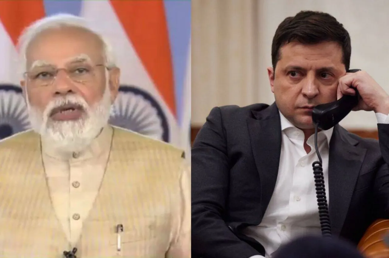 जेलेंस्की ने फोन पर PM मोदी से की बात, अपने 'शांति फार्मूले' के लिए भारत का मांगा समर्थन
