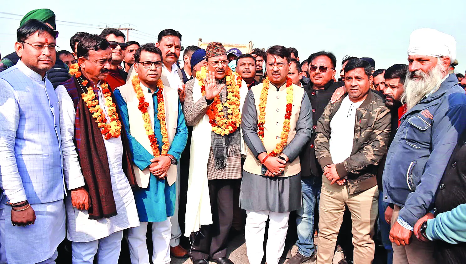 गदरपुर: केंद्रीय रक्षा राज्य मंत्री भट्ट ने किया गदरपुर बाईपास का लोकार्पण