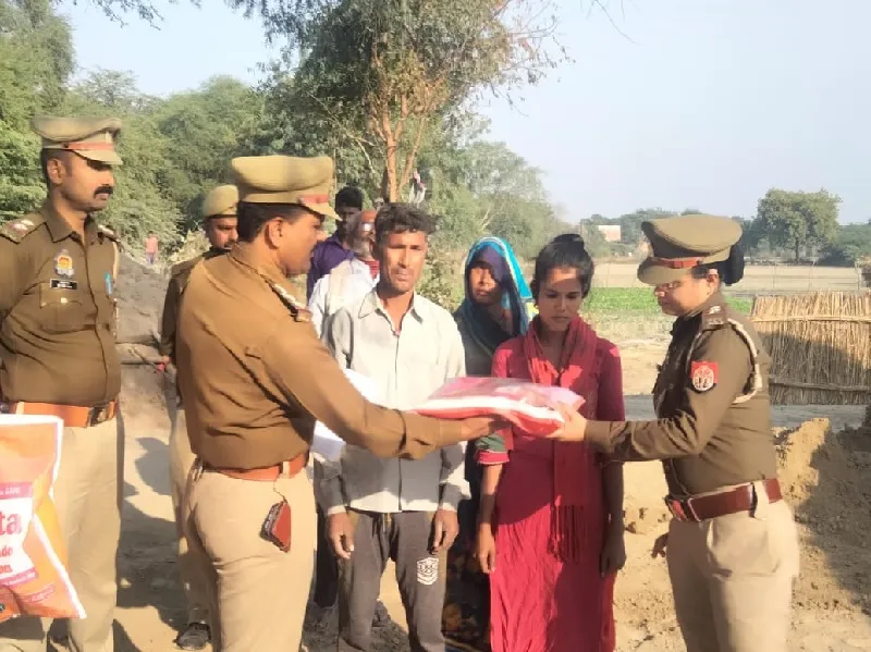 रायबरेली : अग्निकांड पीड़ित परिवार की बेटी की शादी में मददगार बनी पुलिस