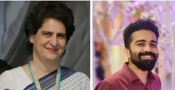 प्रियंका ने पाणिनी व्याकरण के 2500 साल पुराने एक व्याकरण सूत्र को सुलझाने वाले ऋषि राजपोपट को दी बधाई 